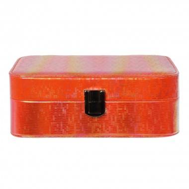 Шкатулка для украшений с часами, 21х12х19см 81-4312 — Egidius.ru