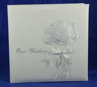 Фотоальбом Свадебный руч. работы 32*32см, 10лист 108-239 — Egidius.ru