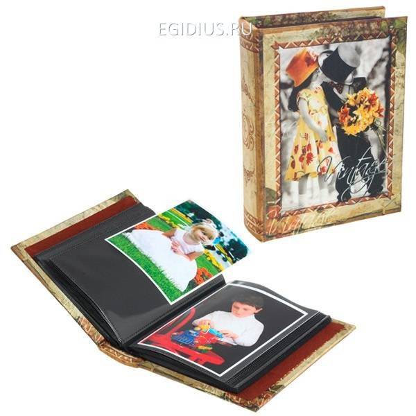 Фотоальбом на 80 фотографий (шелк), 10х15 см, L18 W14 H5 см 81-0117 фото 1 — Egidius.ru