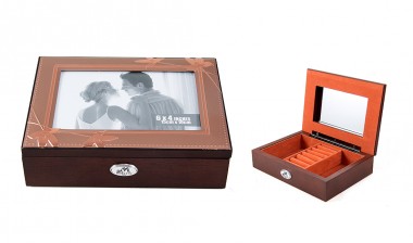 Шкатулка-фоторамка ювелирная Moretto 18*13*5см  115-508 — Egidius.ru