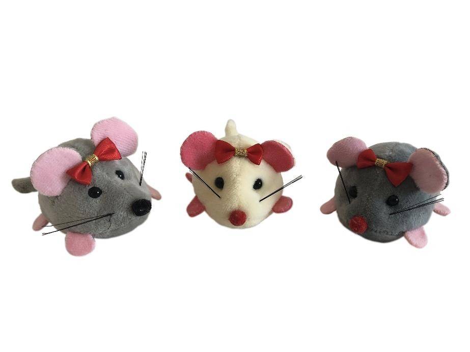 Брелок Мышка 8/13см символ года 2020 2-1-129 фото 1 — Egidius.ru