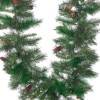 Гирлянда еловая, 220 веток, 30 шишек, L 270 D 36 см 80-0008 фото 2 &mdash; Egidius.ru