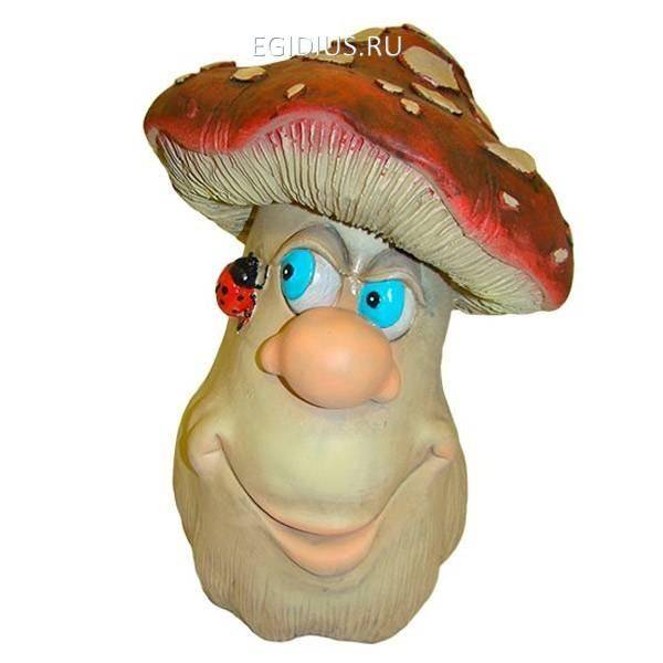 Фигура для дачи Гриб 18*18*28см 81-6095 фото 1 — Egidius.ru