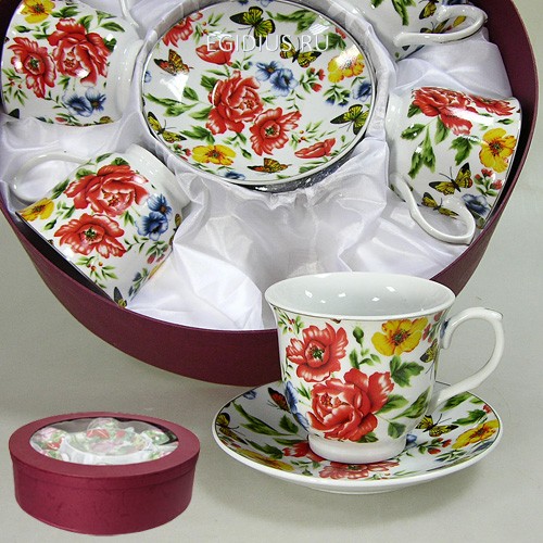 Набор чайный 12 пр. летнее утро 220 мл цв.уп. 900-360 фото 1 &mdash; Egidius.ru