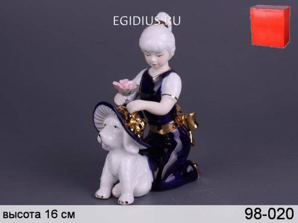 Девочка с собачкой в шляпе 320-300 фото 1 &mdash; Egidius.ru