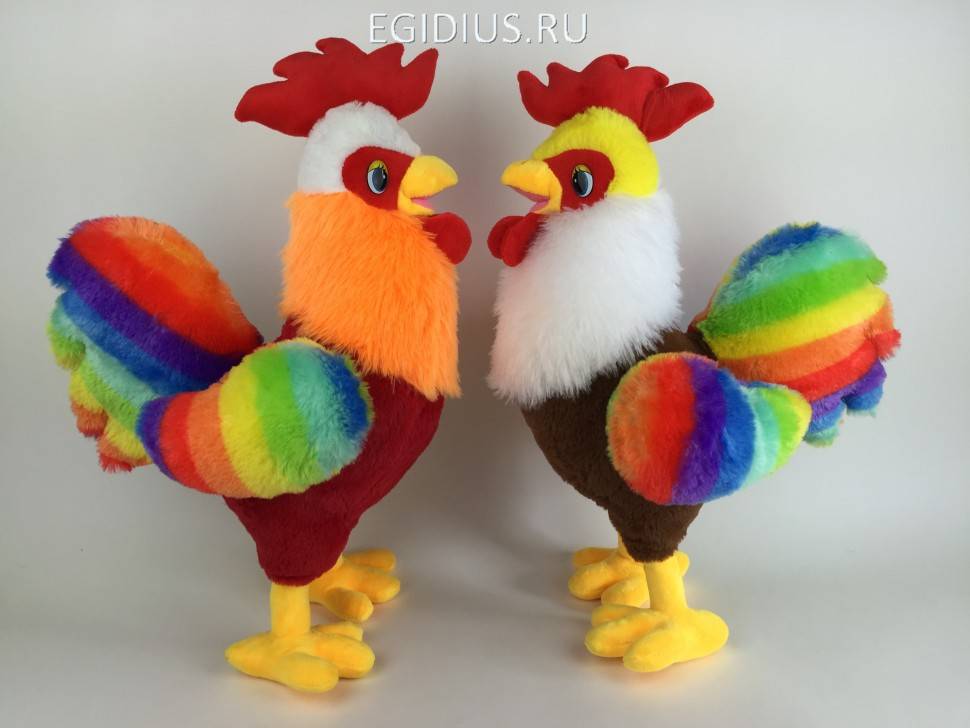 Мягкая игрушка Петух 35 см 281-012 фото 1 — Egidius.ru