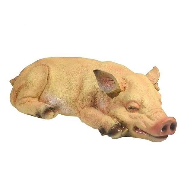 Фигура для сада и дачи "Свинка Сонюша"L34.5W15H9 82-0489 фото 1 &mdash; Egidius.ru