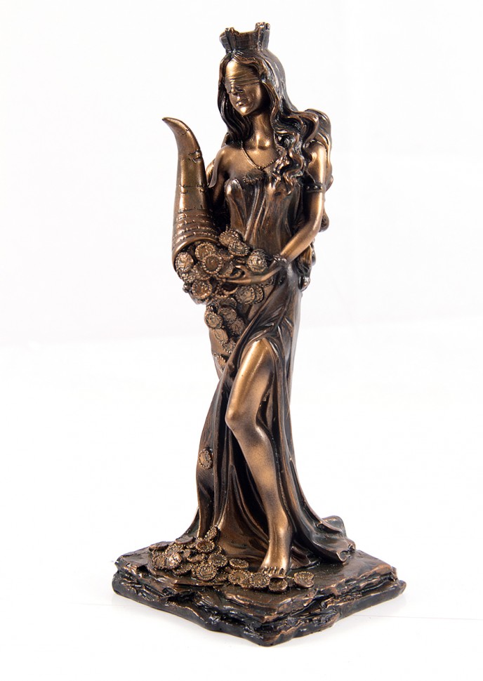 Статуэтка "Римская богиня счастья и удачи - Фортуна" 20см  103-072 фото 1 — Egidius.ru