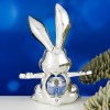 Фигурка Swarovski кролик 5,5*2,5*8см Символ года 2023 кролик/кот/заяц 3-2-167 фото 3 — Egidius.ru