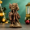 Копилка "Дракончик медитирует" (бронза) 14.5*9*8см 81-3230 фото 4 — Egidius.ru