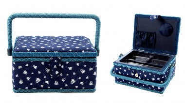 Шкатулка для рукоделия Сундучок 22*18*12см  115-060 — Egidius.ru