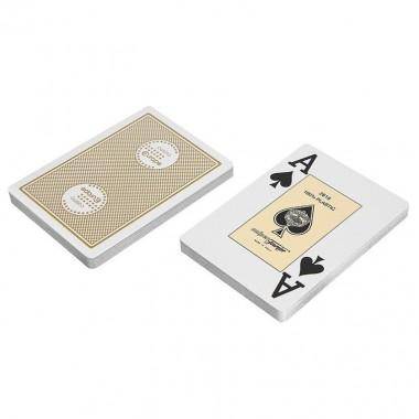 Карты &quot;Fournier 2818 Casino Europe&quot;, 100% пластик, бежевая рубашка 4-6-014 — Egidius.ru