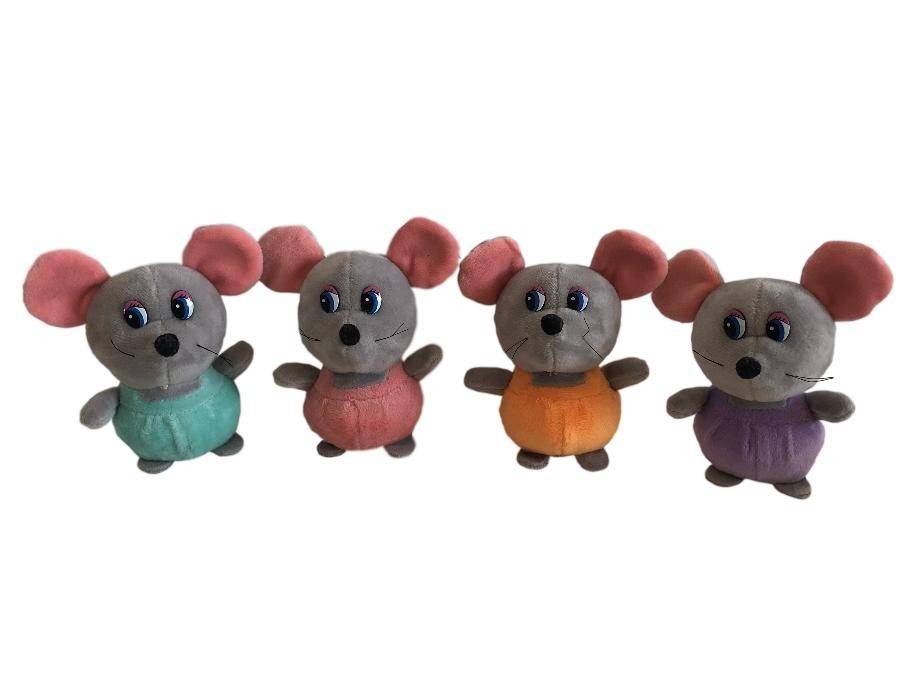 Брелок Мышка 11 см символ года 2020 2-1-130 фото 1 — Egidius.ru