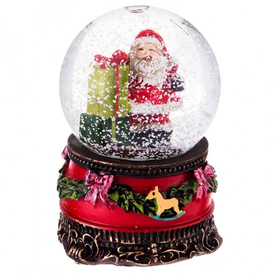 Фигурка новогодний шар 4,5*4,5*7 см 323-029 фото 1 &mdash; Egidius.ru