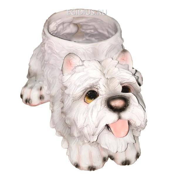 Садовое кашпо Терьер 81-6439 фото 1 — Egidius.ru