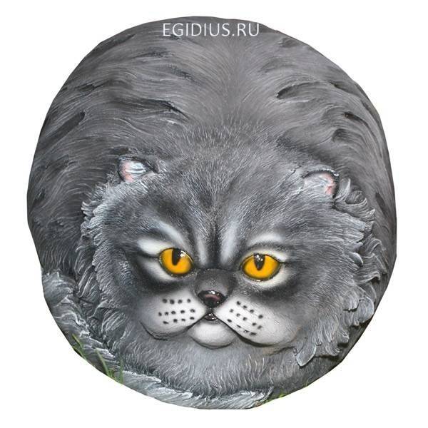 Декоративный камень "Кот-бегемот" 81-6554 фото 1 &mdash; Egidius.ru