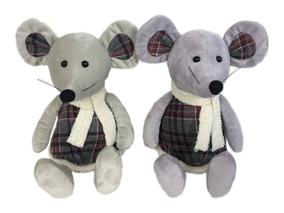 Упаковка для новогодних подарков Мышка (микс) 30(45)600гр 2-1-011 фото 1 &mdash; Egidius.ru