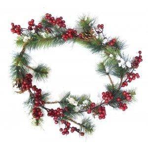 Новогоднее украшение "Гирлянда", L143 W18 H8 см (без инд.упаковки) 80-0009 фото 1 — Egidius.ru