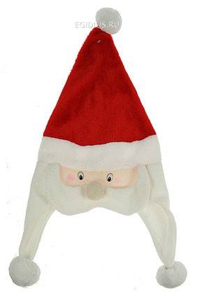 Аксессуар карнавальный Шапка Деда Мороза 151-002 фото 1 &mdash; Egidius.ru