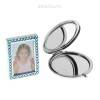 Набор подарочный 2в1 (зеркало+фоторамка), голубой  800-201 фото 2 — Egidius.ru