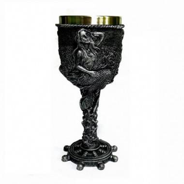 Кубок &quot;Русалка&quot; из полистоуна, колба из нержавеющей стали , 200мл 3-4-025 — Egidius.ru