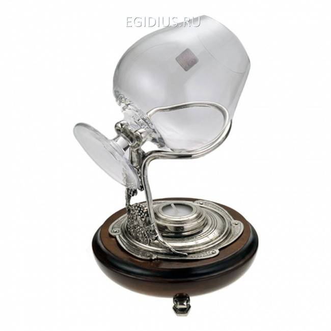 Коньячница с подогревом, диам.15, h.25 см 701-004 фото 1 &mdash; Egidius.ru