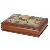 Шкатулка декоративная (для ювелирных украшений) "Цветочная поляна" 30,5*20*8см. 405-323 фото 1 — Egidius.ru