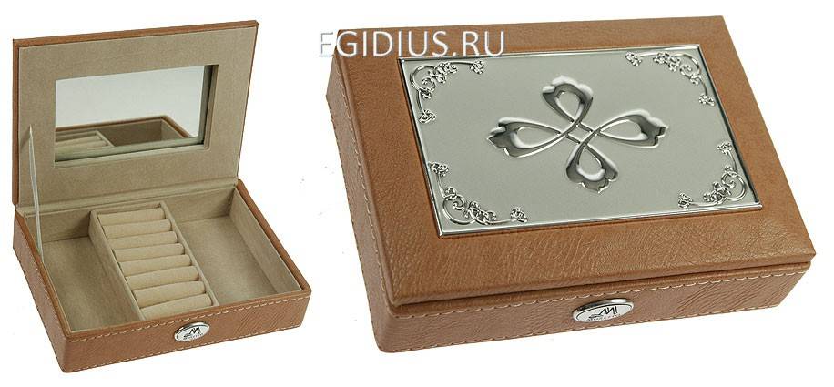 Шкатулка ювелирная Moretto 18*13*5см 110-178 фото 1 — Egidius.ru