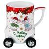 Кружка на колесиках "коллекция мышата" с новым годом 350 мл 332-961 фото 1 — Egidius.ru