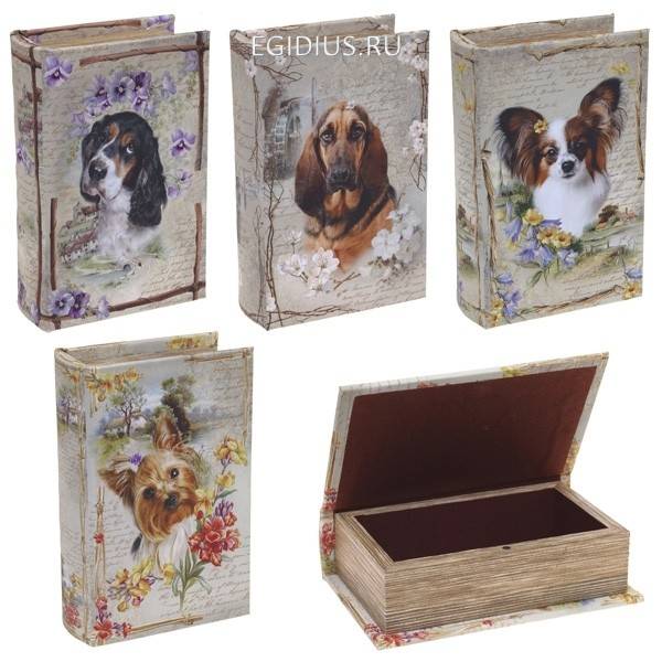 Шкатулка, 17x11x5 см, 4 в. 82-0067 фото 1 &mdash; Egidius.ru