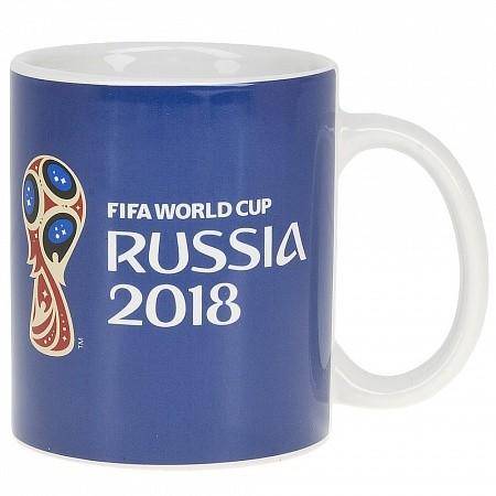 Кружка керамическая "Чемпионат Мира FIFA 2018" v=330мл.  406-106 фото 1 — Egidius.ru