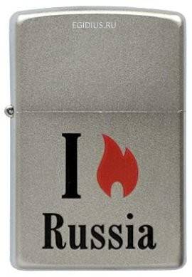 Flame Russia Зажигалка Zippo 4*6см 100-406 фото 1 — Egidius.ru