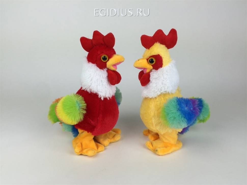 Поющая и танцующая игрушка "Петушок-Веня (маленьк) 18 см 280-772 фото 1 &mdash; Egidius.ru