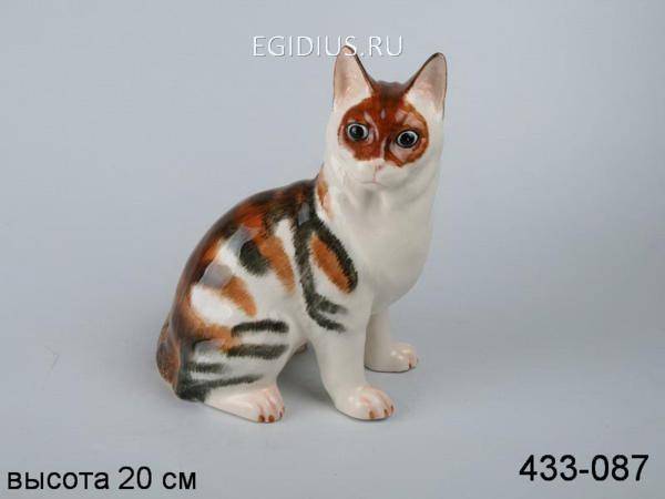 Фигурка "кошка" высота=21 см. 320-797 фото 1 &mdash; Egidius.ru