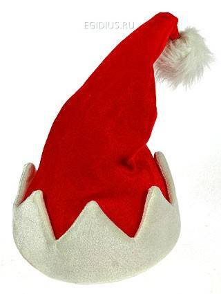 Аксессуар карнавальный Шапка Деда Мороза музык. и двиг.  151-003 фото 1 &mdash; Egidius.ru