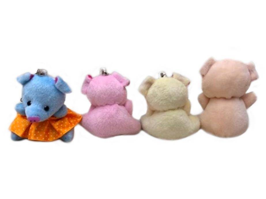 Мягкая игрушка-брелок Свинка S31  281-184 фото 1 — Egidius.ru