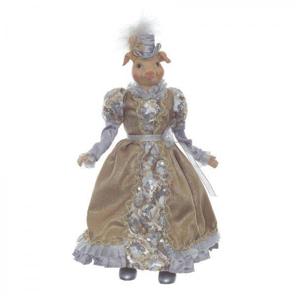 Игрушка "Свинка", L17 W7 H41см 82-0840 фото 1 &mdash; Egidius.ru