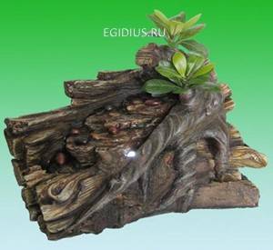 Фонтан Бонсайная композиция Ручей, белая подсветка   Н*L*D=24*26*15 10-0190 фото 1 &mdash; Egidius.ru