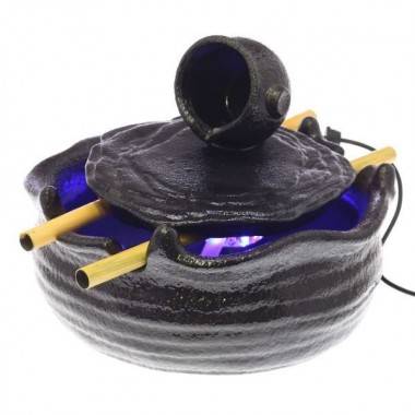 Фонтан со светодиодной подсветкой, L24 W24 H20 см 81-2388 — Egidius.ru