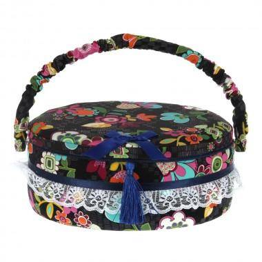 Шкатулка для рукоделия (с подносом), L24 W18 H11 см 81-4144 — Egidius.ru