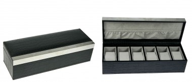 Шкатулка для хранения часов Moretto 30*11*8см  115-502 — Egidius.ru