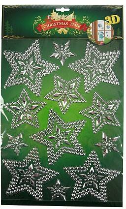 Декоративная наклейка Новогодняя 30*50см 152-328 фото 1 &mdash; Egidius.ru