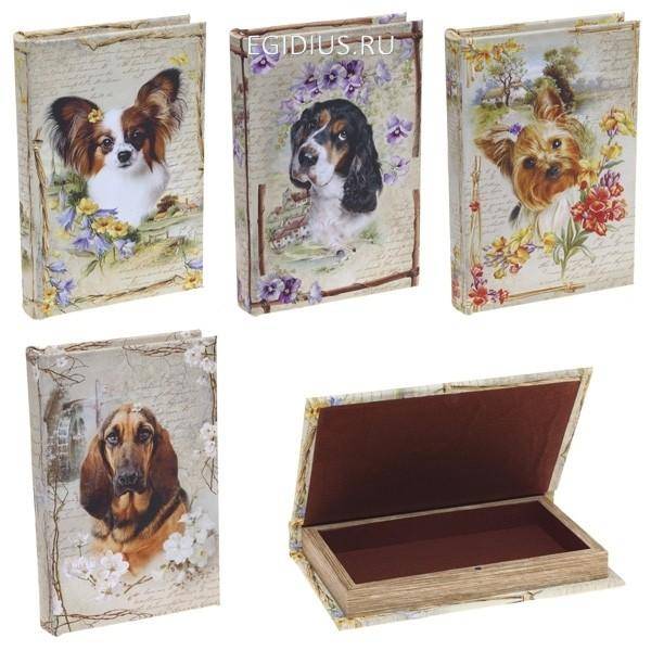 Шкатулка, 21.2x14x3 см, 4 в. 82-0068 фото 1 &mdash; Egidius.ru