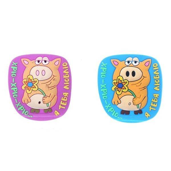 Магнит "Свинка", L4,5 W1 H5см, 2в 82-0341 фото 1 — Egidius.ru