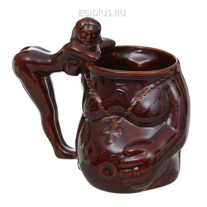 Кружка для пива "Дева" 0,8 л 804-165 фото 1 — Egidius.ru