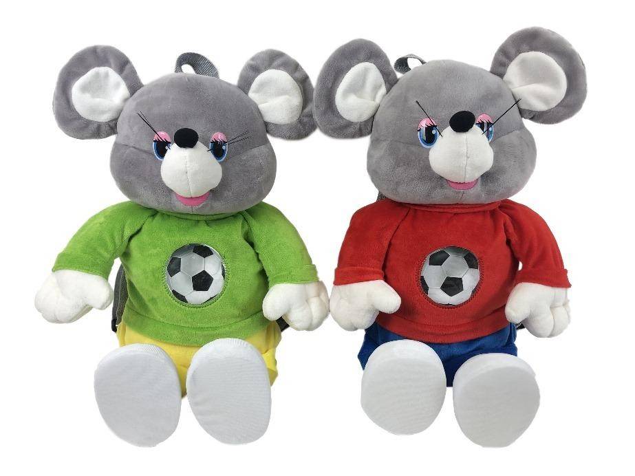 Упаковка для новогодних подарков Мышка футболист 33(46) см 1000 гр 2-1-012 фото 1 &mdash; Egidius.ru