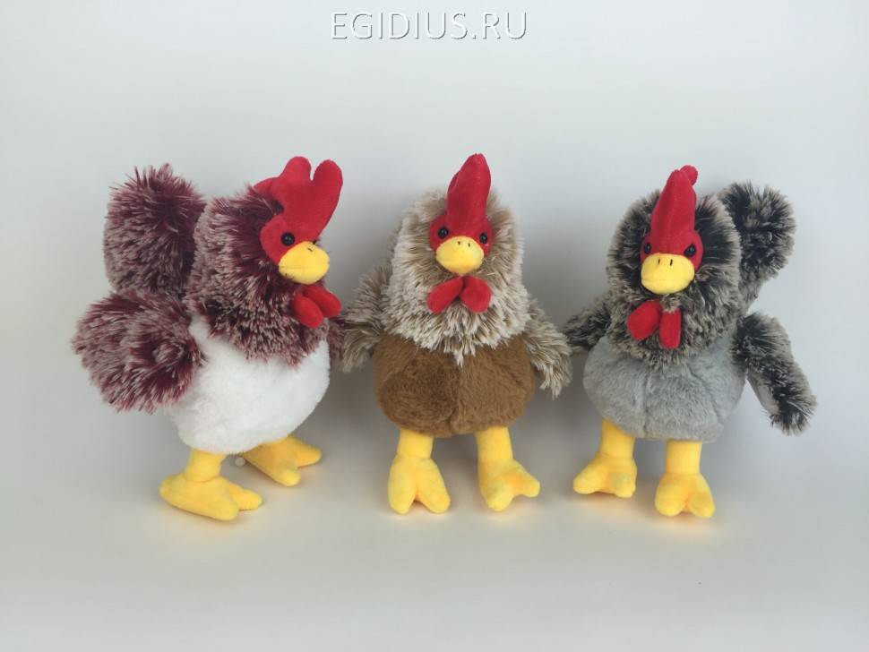 Мягкая игрушка Петух 22 см 281-026 фото 1 — Egidius.ru