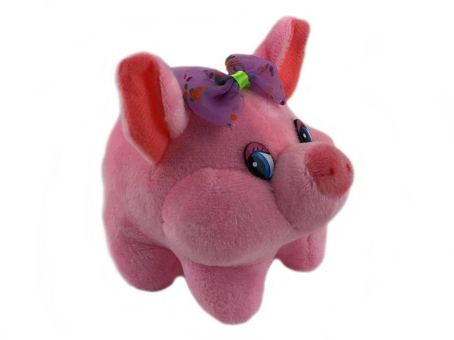 Мягкая игрушка-брелок Свинка S52 9*11.5см 281-205 фото 1 — Egidius.ru