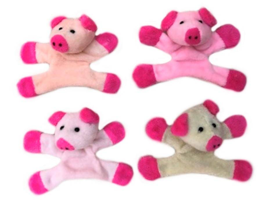 Мягкая игрушка-брелок Свинка на магните S33 (магниты на лапках) 281-186 фото 1 — Egidius.ru
