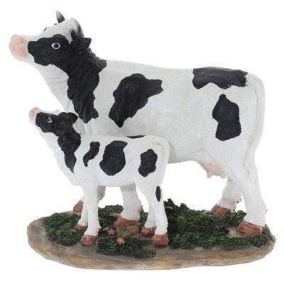 Фигурка декоративная "Корова с бычком" L19 W10 H16 см 82-1645 фото 1 — Egidius.ru